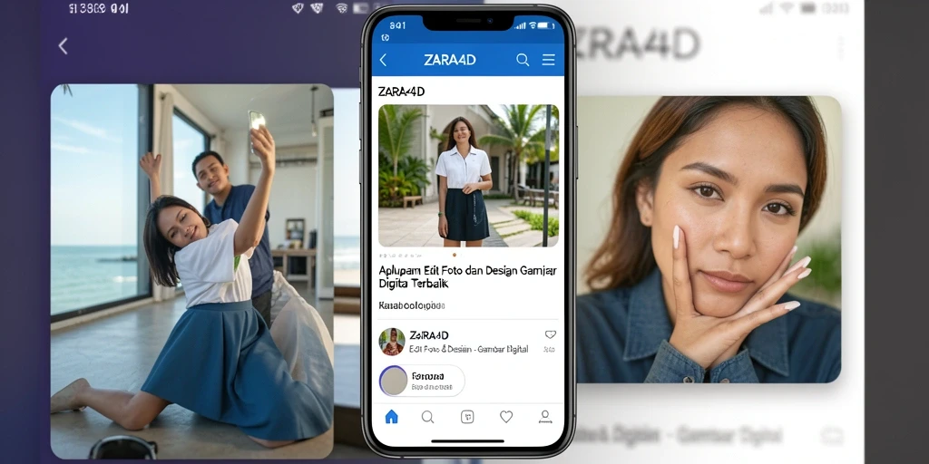 Antarmuka ZARA4D yang modern dan fungsional untuk pengeditan gambar.